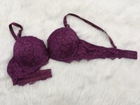 Áo ngực nữ , áo ren siêu đẩy - Tím - A80