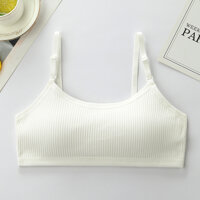 Áo ngực nữ học sinh chất cotton tăm cao cấp mút mỏng thoáng mát phù hợp các bé tuổi mới lớn dậy thì học sinh cấp 1 cấp 2 Lá Bralette A25 - TRẮNG