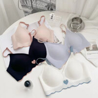 Áo Ngực Nữ Không Gọng Vải Đúc Su Tim Cao Cấp Thoáng Mát Không Để Lại Vết Hằn UNDERWEAR A2224