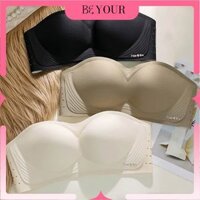 Áo Ngực Nữ Su Đúc Cúp Ngang Thoáng Khí Nhiều Màu, Áo Lót Nữ Dây Chống Tụt Mã ANM-77