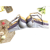 Áo ngực nữ Thái Lan màu trơn cup A có gọng không mút giúp ôm và đẩy ngực dễ phối trang phục dây lưng thun lạnh mát