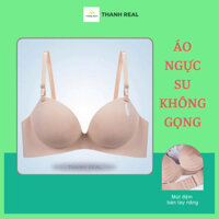 Áo ngực nữ Thanh Real áo lót đúc su không gọng cúp xéo mút thiết kế bàn tay tạo dáng ngực đẹp MSA01