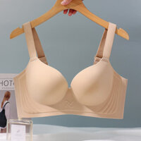 Áo Ngực Plus Size Cho Nữ Không Dấu Vết Quần Lót Bảo Vệ Toàn Diện Thoải Mái Và Định Hình Áo Ngực Không Dây Và Đẩy Lên