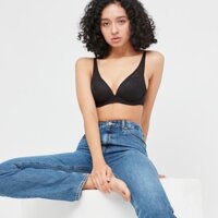 Áo ngực ren không gọng nâng ngực wireless bra dễ thương của UNIQLO