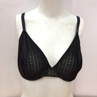 Áo ngực ren không mút Victoria's Secret màu đen size 34DD ( TH407 )