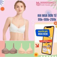Áo Ngực Satin Không Mút Có Gọng Thoài Mái Mặc Nhà Chống Hầm Bí Ung Thư [Minhduongct]