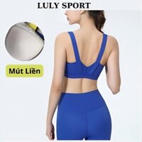 Áo Ngực Thể Thao LULY SPORT Với Chất Liệu Thun Lạnh, Mau Khô ,Co Giãn Tốt Tập Luyện Thoải Mái