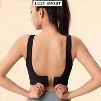 Áo ngực thể thao LULY SPORT,áo mút đúc liền chất thun lạnh mềm mịn, thấm hút mồ hôi