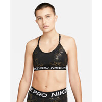 Áo ngực thể thao Nữ NIKE AS W NP DF INDY STRY SPARKLEBR DQ5459 - BLACKBLACKDK SMOKE GREY - S