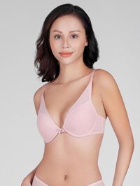Áo ngực VERA Mold cup V deep mút mỏng Peony Whisper - 0335