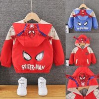 [ÁO NGƯỜI NHỆN] Áo khoác cho bé tạo kiểu dáng NGƯỜI NHỆN Spiderman