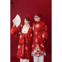 Áo nhật bình, Áo cổ phục cưới dành cho nam nữ  hot trend | Việt Phục Minh Ngọc