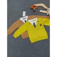 Áo nỉ chui bé trai cà vạt 1211-1223