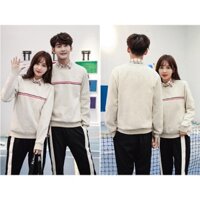 Áo nỉ đôi 2 sọc