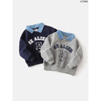 ÁO NỈ GẤU LÓT LÔNG CHO BÉ HÃNG WAPYPY