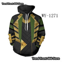 Áo nỉ hoạt hình nam và bé trai Áo hoodie siêu anh hùng Rocky Cos mặc áo nhảy có áo khoác dài tay