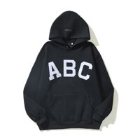 Áo nỉ hoodie FOG ABC, Áo nỉ hoodie unisex nam nữ form rộng oversize chất liệu Cotton