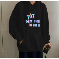 ÁO NỈ HOODIE PHẢN QUANG TẮT ĐÈN PHA ĐI BA PQ21KN