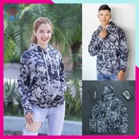 Áo nỉ hoodie rằn ri có mũ, hàng việt nam xuất khẩu, không bai xù, không đổ lông mặc được cho cả nam và nữ