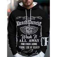 Áo nỉ in hình đường phố cổ điển - Áo Hoodie lấy cảm hứng từ Punk cho phong cách Edgy