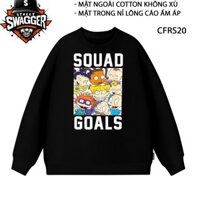 Áo nỉ lông cáo Sweatshirt Street Swagger Brand, Áo hoạt hình Rugrats, áo nỉ Chuckie Finster CFRS20