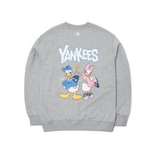 Áo nỉ MLB x Disney Donald Duck Bag Print Overfit Sweatshirt New York Yankees 3AMTD1114-50MGS