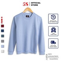 Áo Nỉ Nam 5S Cổ Tròn (6 màu), Chất Cotton Cao Cấp, Vải Trơn, Phom Ôm Trẻ Trung, Màu Sắc Cơ Bản Dễ Phối Đồ (ANI21013) - H