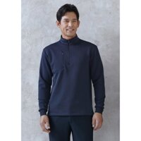 ÁO NỈ NAM CHUI ĐẦU LÓT LÔNG MỊN CỔ TRỤ, CỔ TÀU KÉO KHÓA ZIBEN XUẤT HÀN SIZE 2XL