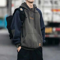 Áo nỉ nam có mũ trùm đầu đường phố Mỹ mùa xuân thu