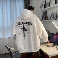 Áo nỉ nam có mũ trùm đầu thời trang in hình hoạt hình chất lượng cao Oversize Unisex Áo hoodie dáng rộng