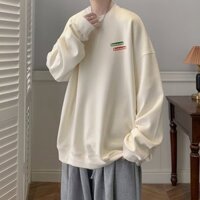 Áo Nỉ Nam Dài Tay Cổ Tròn Thời Trang Hàn