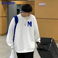 Áo Nỉ Nam Dài Tay Cổ Tròn Thời Trang Hàn