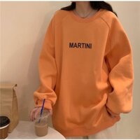 Áo nỉ nữ mùa đông form rộng ulzzang unisex hàn quốc, Áo sweater nữ hoodie oversize nỉ bông in chữ học sinh mặc nhóm 2024