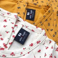 Áo nỉ peplum Xuất Hàn_Allo&Lugh. Hàng XK, made in vietnam chuẩn xịn