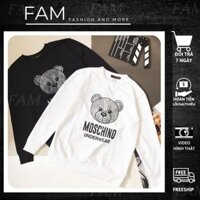 Áo nỉ sweater nam FAM trẻ trung chất liệu nỉ da cá cao cấp giữ nhiệt tốt NI06