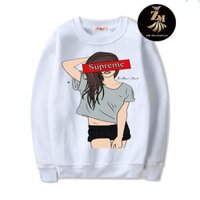 Áo Nỉ Sweater Nam Nữ Đều Mặc Được  New Tee Hot Big Size Dưới 100kg Cao Cấp - SW20089