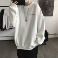 Áo nỉ sweater nam nữ phong cách in chữ Sunshine oversize, Áo hoodie nỉ bông hàng chất lượng form rộng Unisex Wnx2 AN03