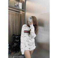 Áo nỉ sweater nam nữ TOMMY KÝ bản thêu cực nét kiểu dáng đơn giản áo nỉ nam nữ
