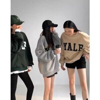 áo nỉ sweater phom rộng danh cho cả nam va nữ