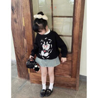 ÁO NỈ THỎ ĐEN CHO BÉ