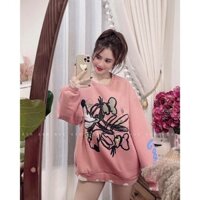 ❌❌❌Áo nỉ về mã mới ạ Nỉ công dày cộp đẹp nha các ty 💥2 màu hồng đen Form 40-60kg