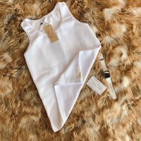 Áo nịt ngực ba lỗ dài nguỵ trang hàng cao cấp - Trắng,3XL