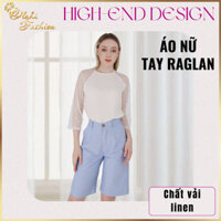 Áo nữ tay raglan phối ren Olahi Women Top
