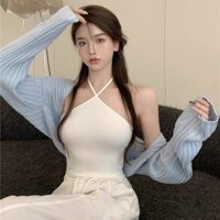 áo ống dây đính