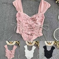 Áo ống ren hoa sành điệu bổ sung mọi tủ quần áo nữ dễ dàng