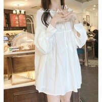 ÁO OVERSIZE TRẮNG (SUGAR DRESS)
