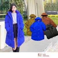 Áo Parka nữ dáng dài đuôi tôm hàng xuất dư S77.SP012256