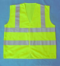 áo phản quang màu xanh nõn chuối 2 sọc