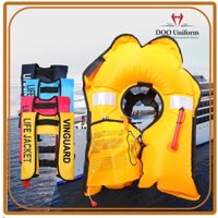 Áo phao cứu hộ tự thổi, tự bung Vinguard tiêu chuẩn quốc tế