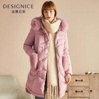 Áo phao dáng dài nữ